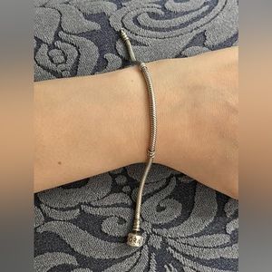 NOT FOR SALE - Silver Authentic Pandora Charm Bracelet